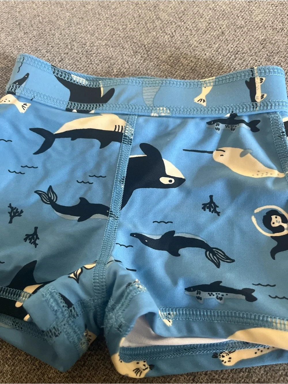 Hanna Andersson Ocean Swim Trunks – 6–12 Months